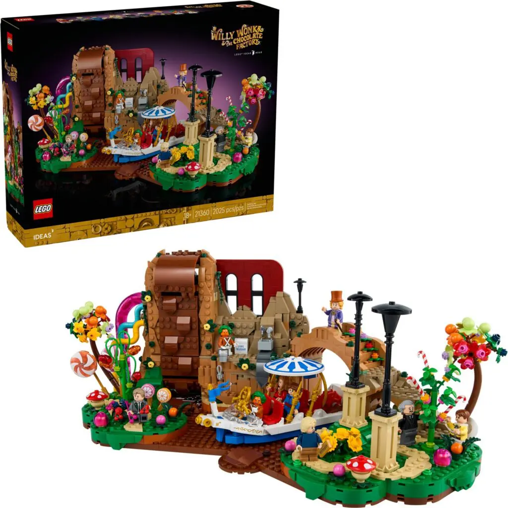 LEGO Willy Wonka set with box