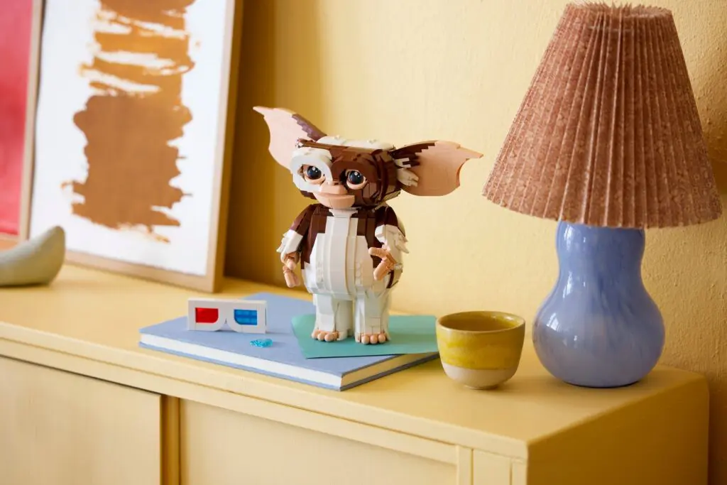 Toy creature on a shelf