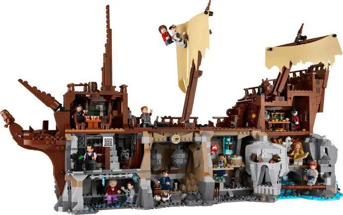 Pirate ship LEGO set with mini-figures