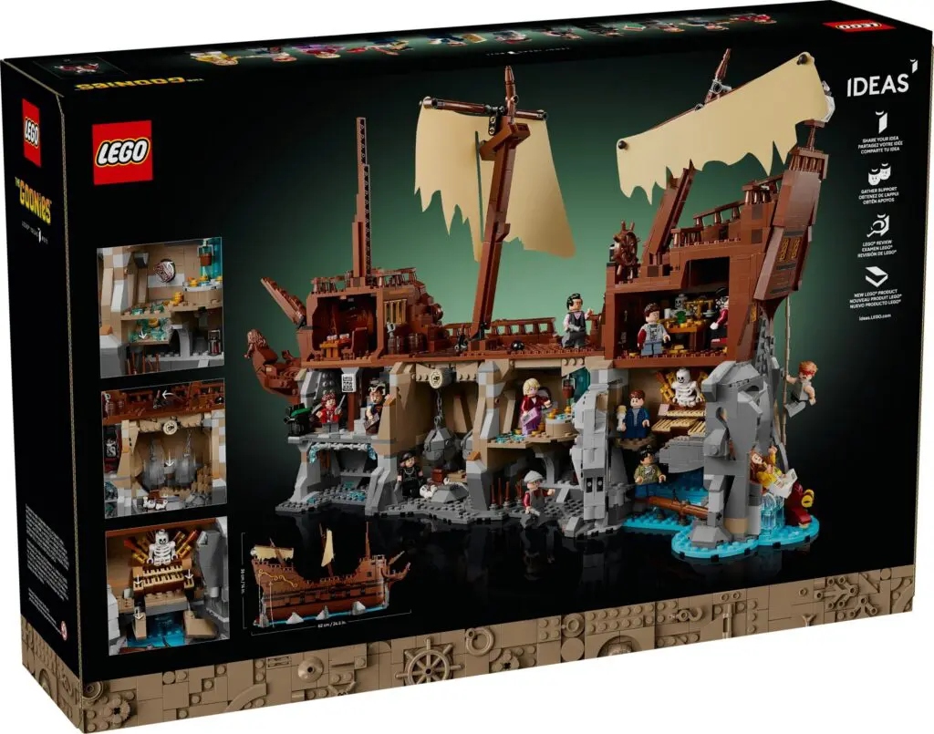 LEGO Ideas pirate-themed building kit