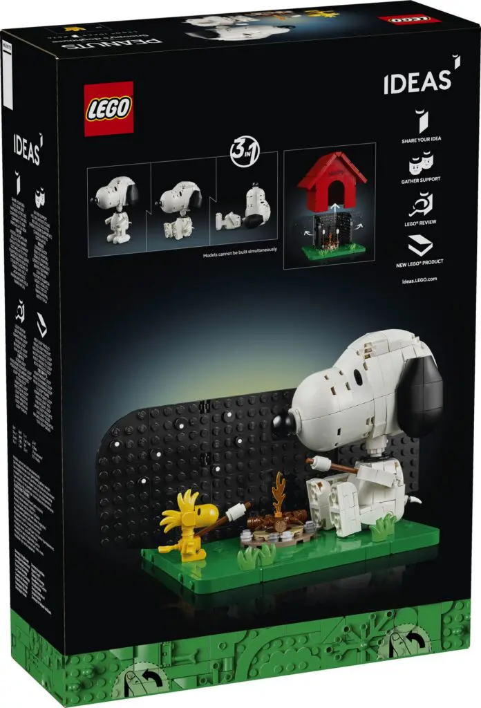 LEGO Snoopy and Woodstock set box