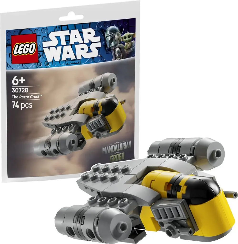 Mandalorian LEGO spaceship model