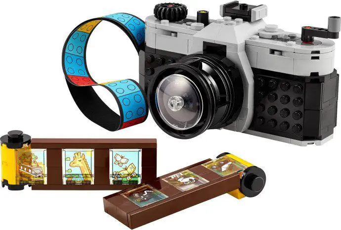 Building block camera and cartoon film