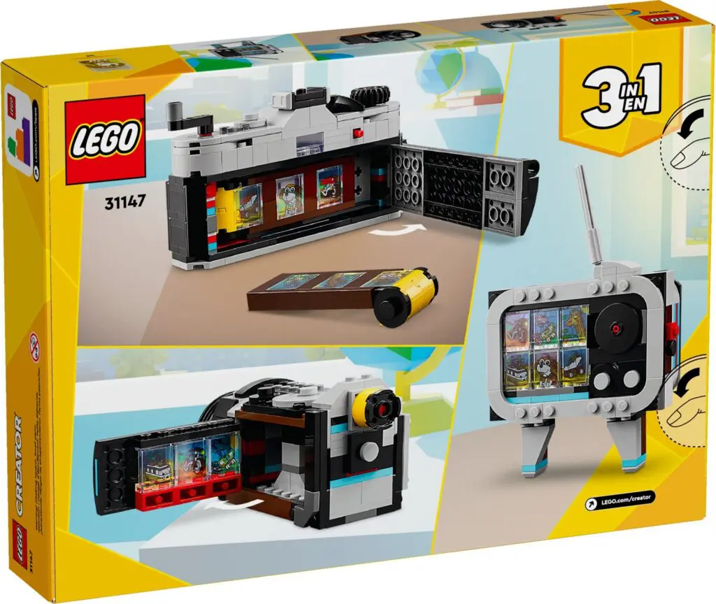 LEGO set with multiple build options