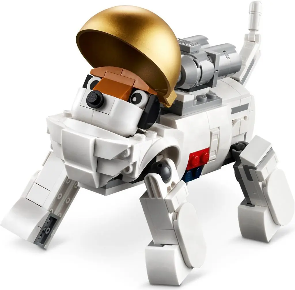 Creative LEGO robotic dog model