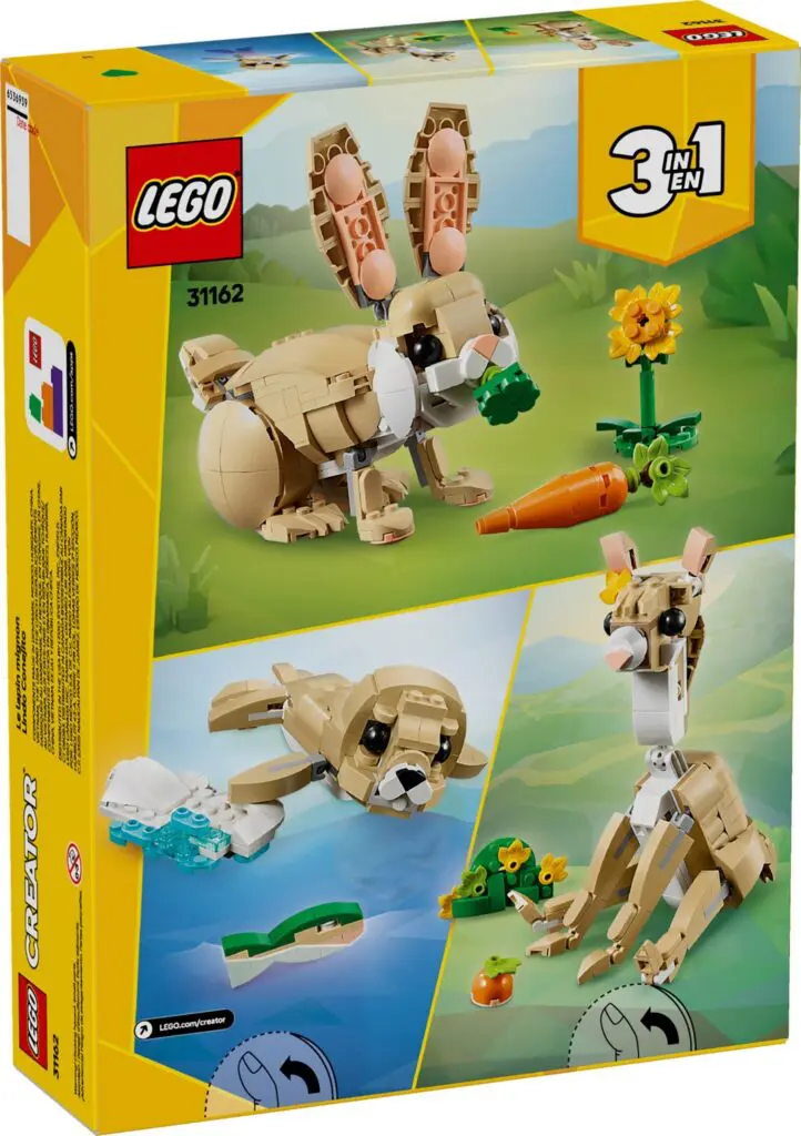 LEGO Creator 3-in-1 animal set box