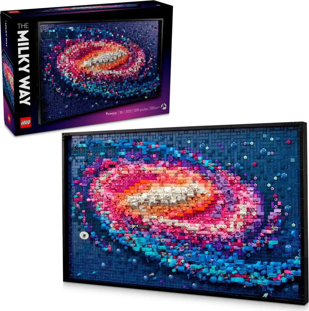 Milky Way LEGO display