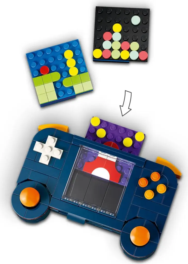 Creative Lego handheld console design