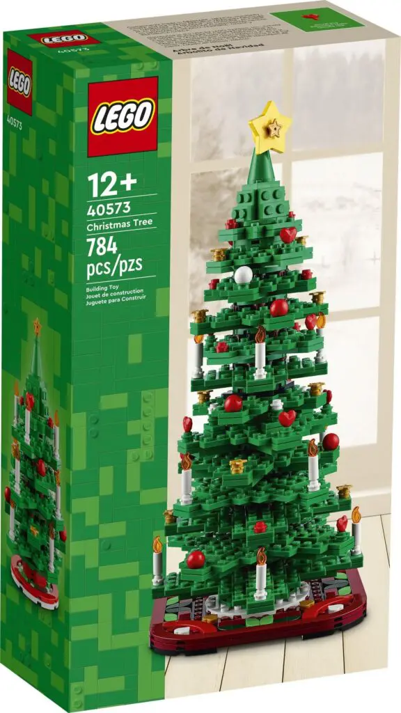 Brick-built Christmas tree kit