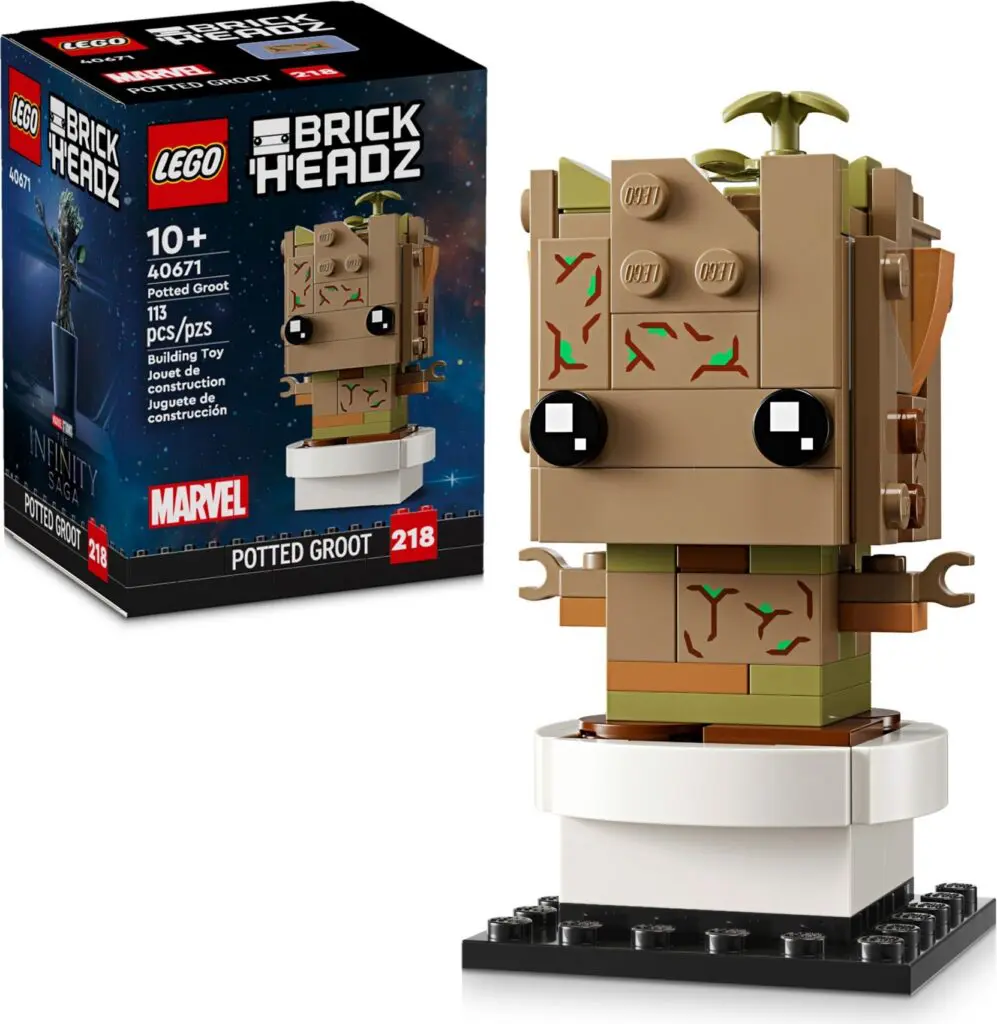 LEGO Groot figurine box display