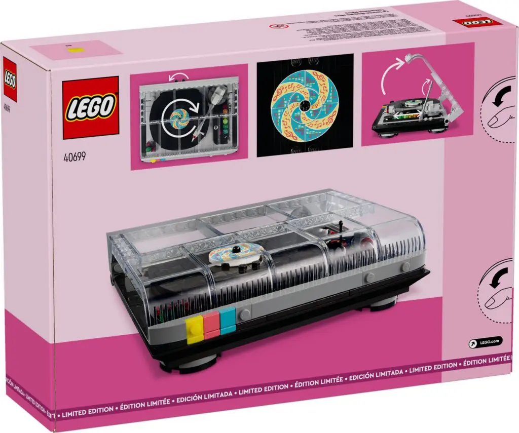 LEGO 40699 record player box