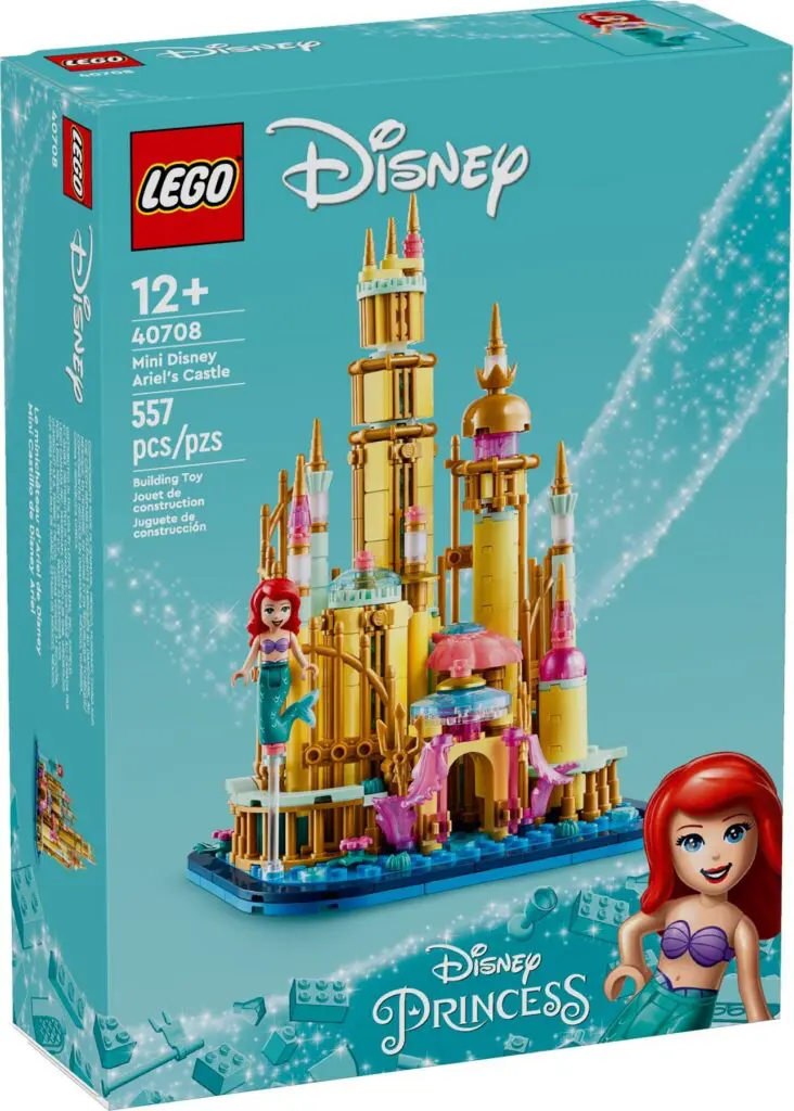 Mini Disney castle LEGO set