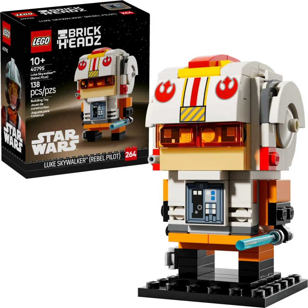 Luke Skywalker BrickHeadz with box