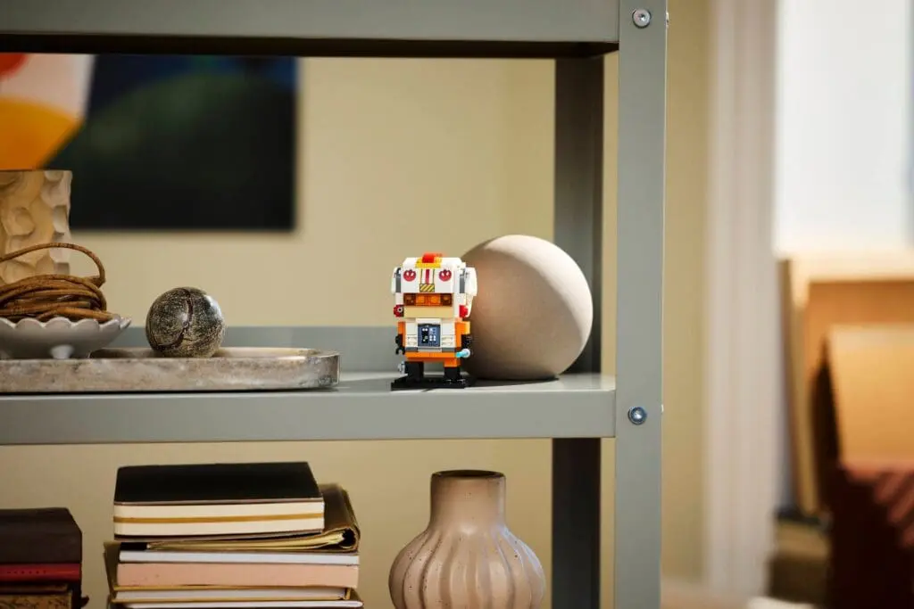 Modern decor with a LEGO figure