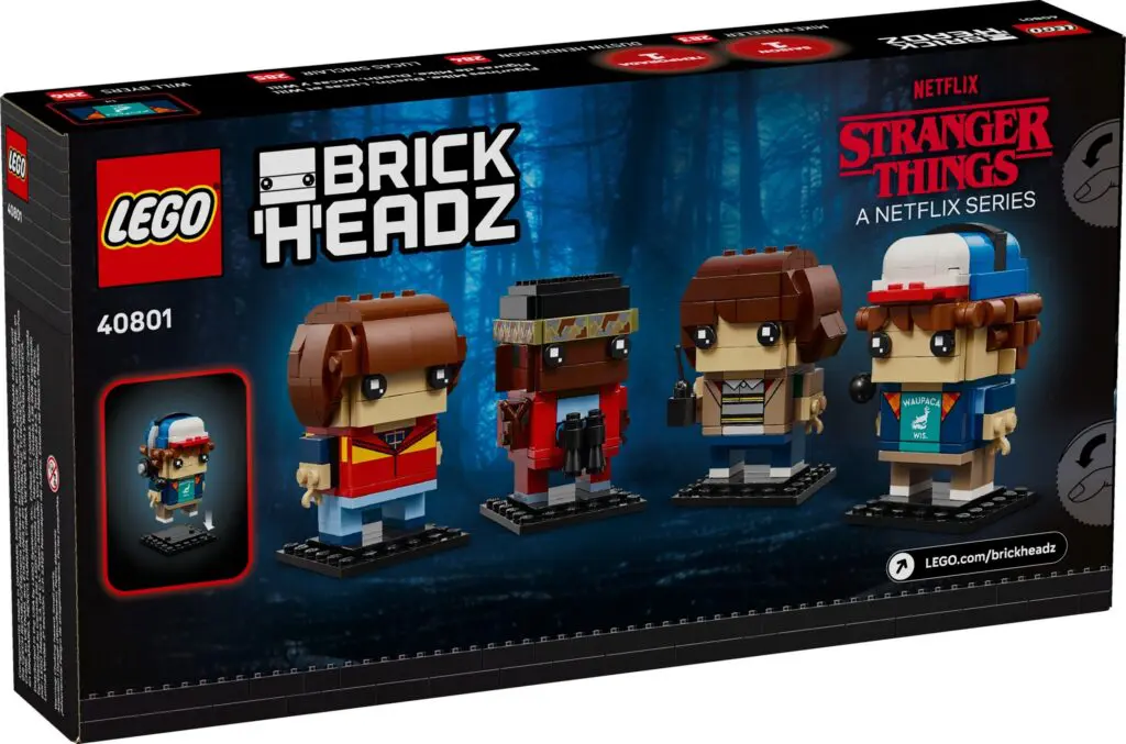 LEGO Stranger Things character collection