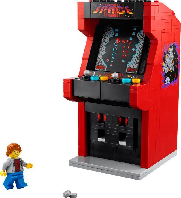Retro LEGO arcade setup