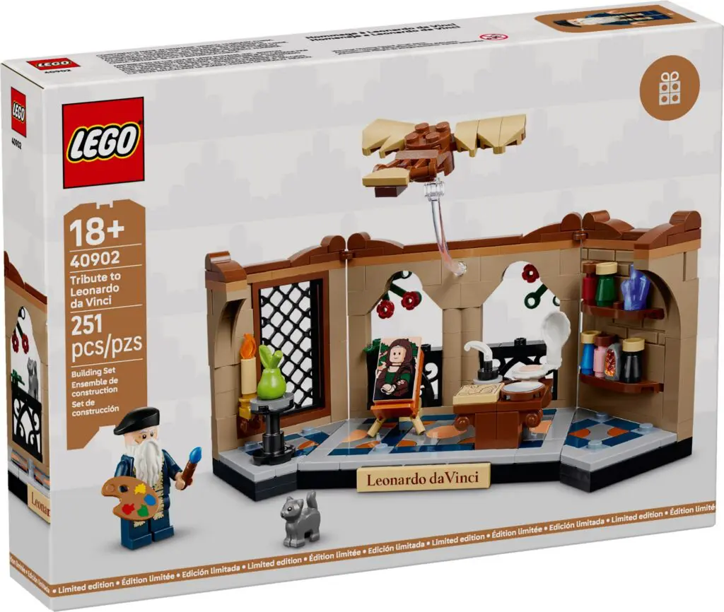 Tribute to Leonardo da Vinci LEGO