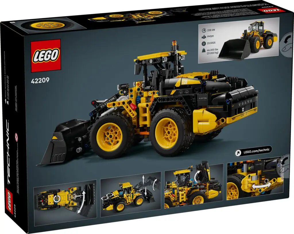 LEGO Technic Volvo L120 Electric Wheel Loader - view 2