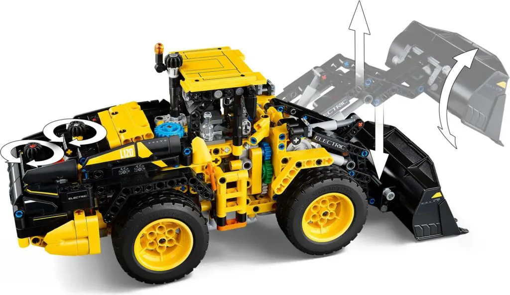 LEGO Technic Volvo L120 Electric Wheel Loader - view 10