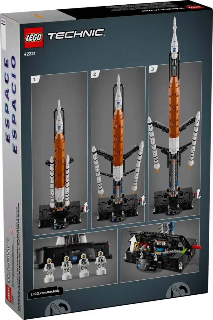 Space-themed LEGO Technic box