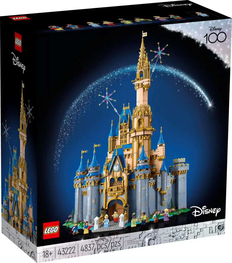 LEGO Disney castle set box