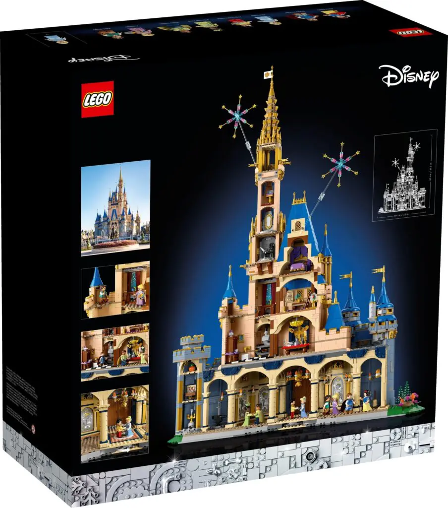 Disney castle LEGO building kit