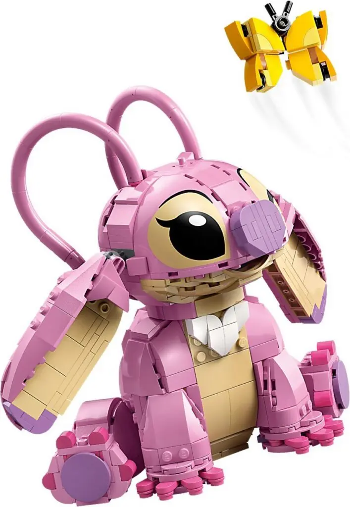 LEGO bunny and yellow butterfly