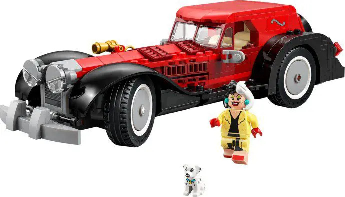 Vintage toy car with figures