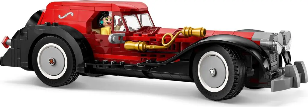 LEGO classic car model with driver
