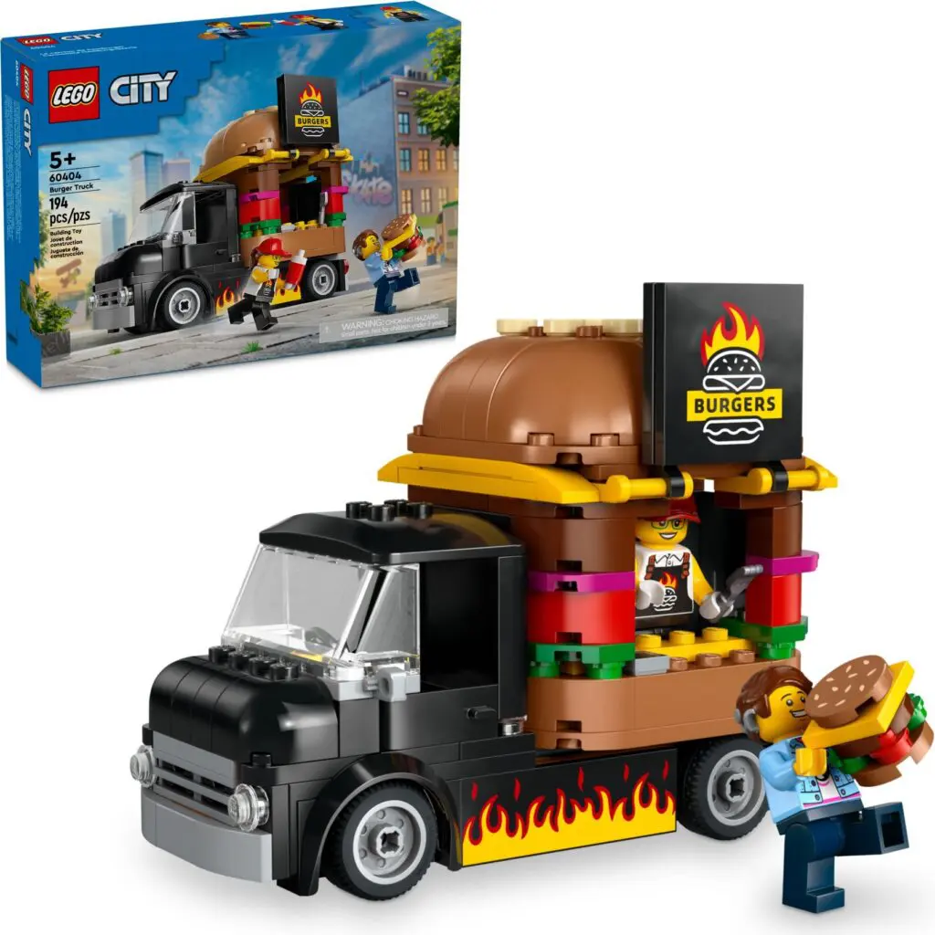Burger food truck LEGO set
