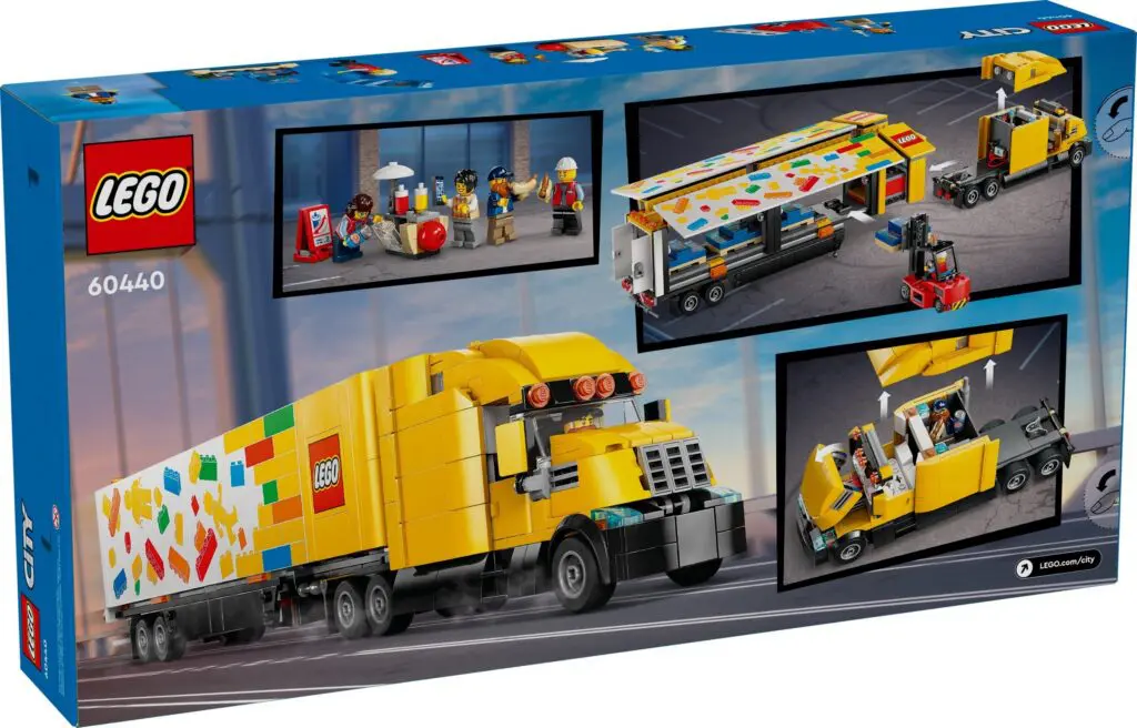 LEGO City truck set box