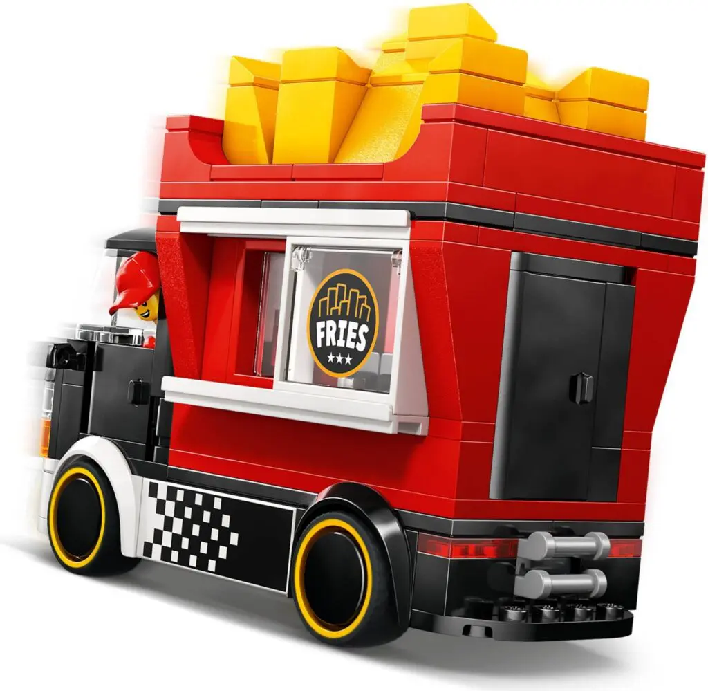 LEGO food truck with fries design