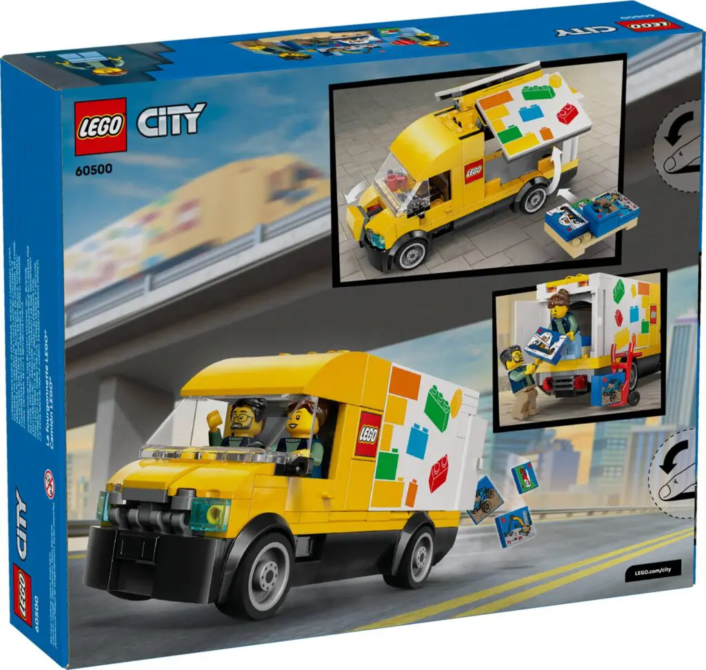 LEGO City delivery truck set box