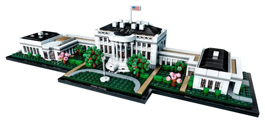 LEGO architecture White House replica
