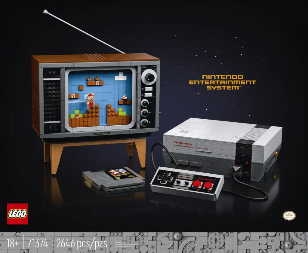 LEGO Nintendo Entertainment System set