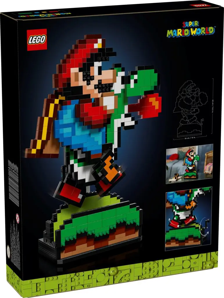 LEGO Super Mario World pixel art set box