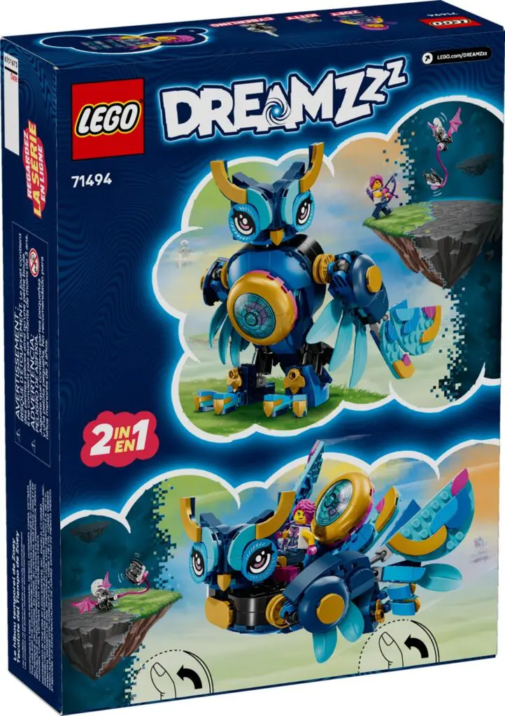 LEGO DREAMZzz 2-in-1 owl set box