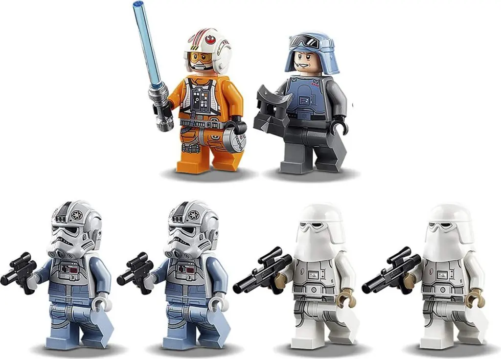 Collection of Star Wars LEGO figures