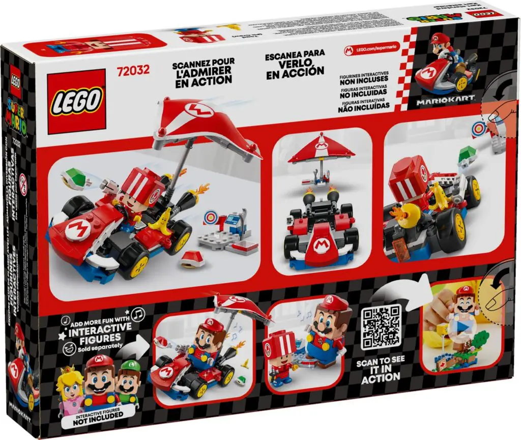 LEGO Mario Kart building set box