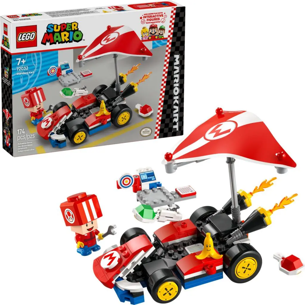 Super Mario LEGO kart set