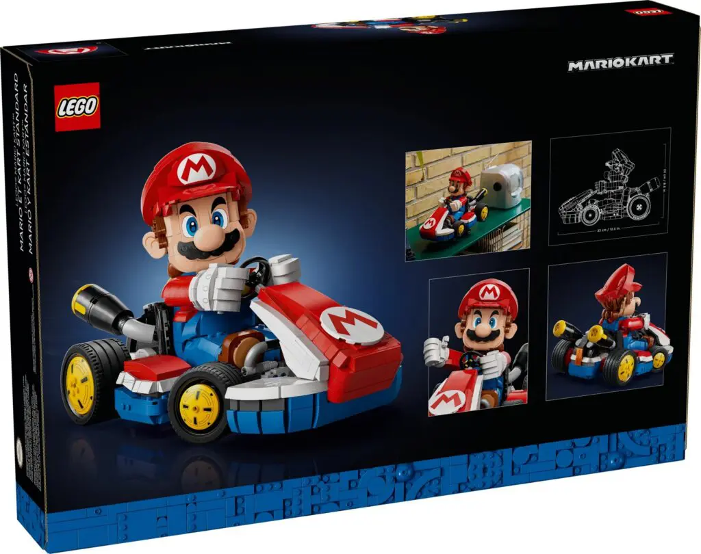 LEGO Mario Kart building set box