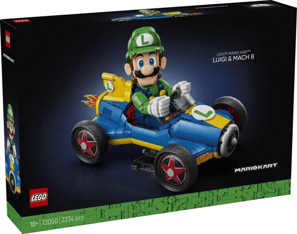 Luigi LEGO Mario Kart set