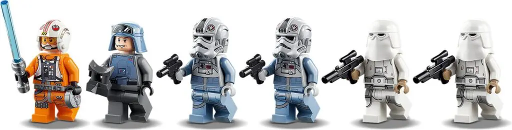 Collection of LEGO Star Wars characters