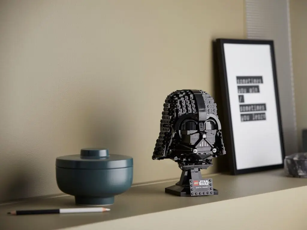 Star Wars LEGO helmet decor