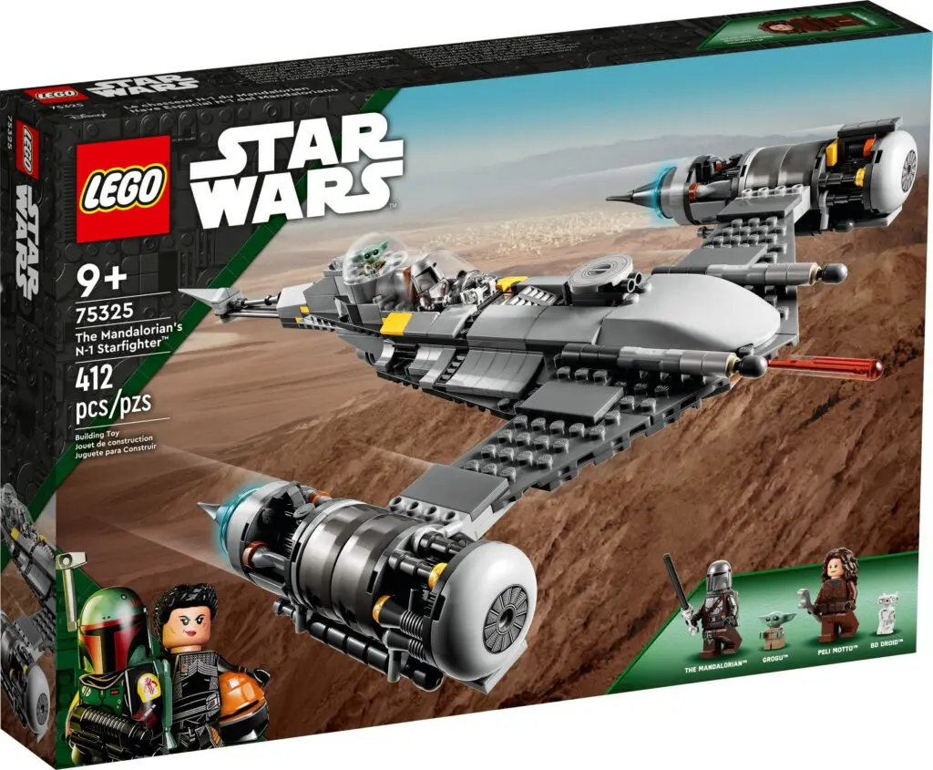 Star Wars LEGO set with spaceship