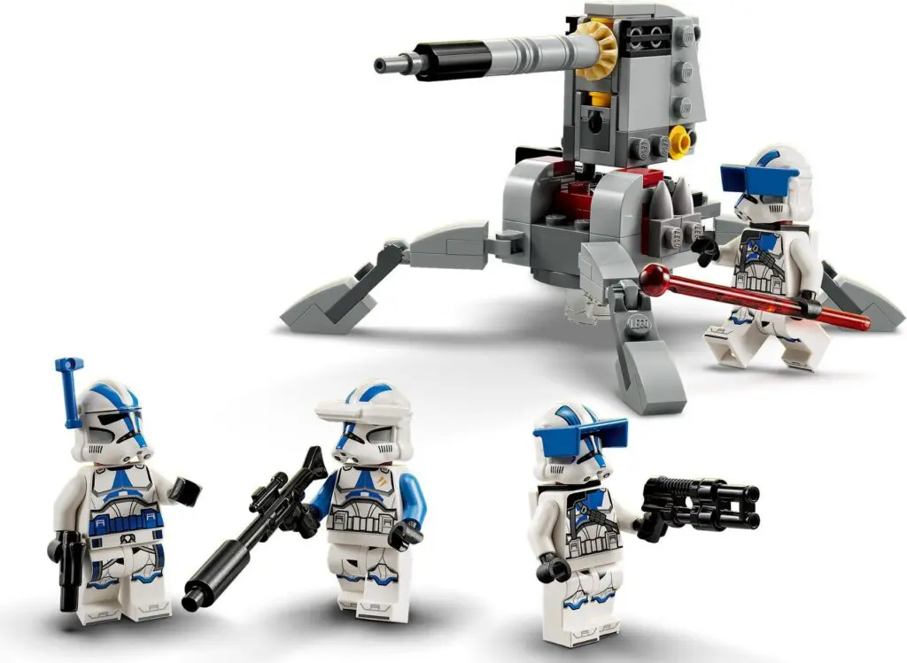 Clone troopers ready for battle LEGO set