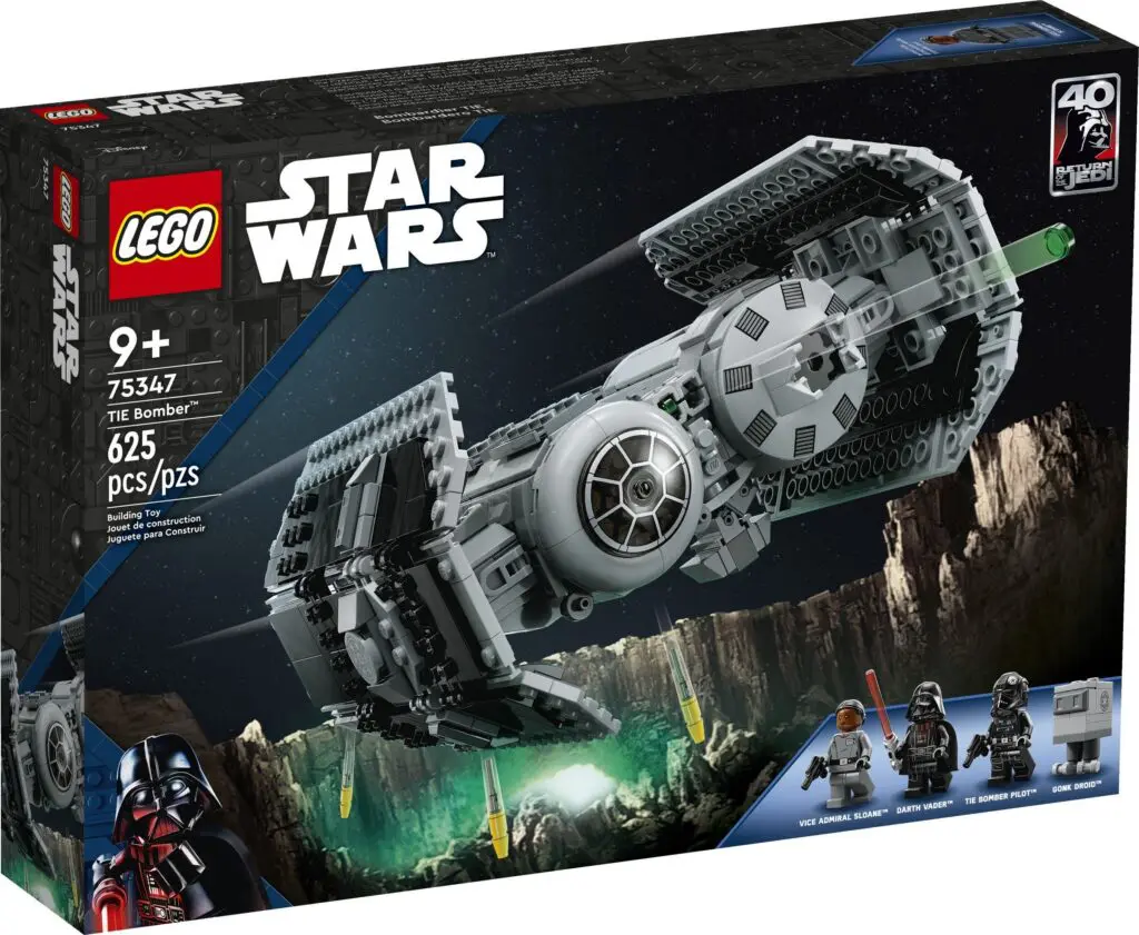 LEGO set 75347 with minifigures
