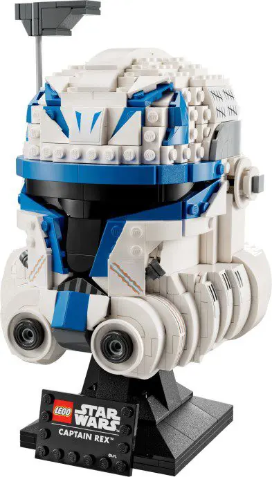 LEGO Captain Rex helmet model