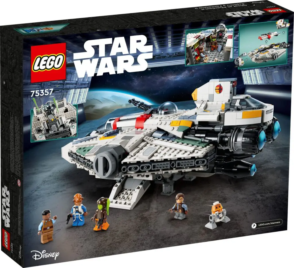 LEGO Star Wars ship set box
