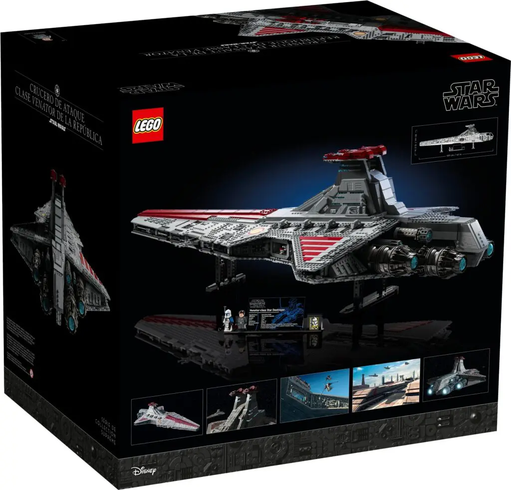 LEGO Star Wars spaceship box